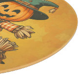 Niedliche Halloween/Fall-Kürbis Schneidebrett (Ecke)