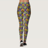 Niedliche Halloween-Figuren Leggings (Rückseite)