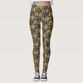 Niedliche Halloween-Figuren Leggings