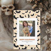 Niedliche Halloween-Fotokarte