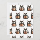 Niedliche Halloween Fun-Party Einladung (Rückseite)