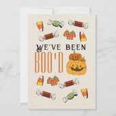 Niedliche Halloween Games Boo Neighbour Game Card Einladung (Vorderseite)