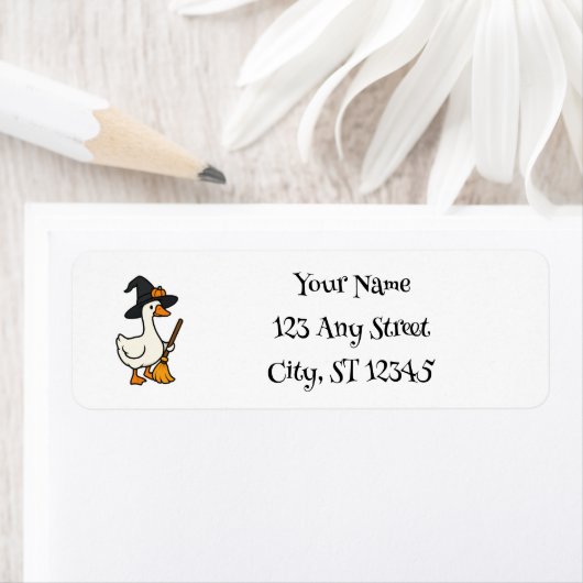 Niedliche Halloween-Gans (Insitu)