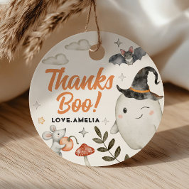 Niedliche Halloween-Geburtstagskreis-Liebesmarken Geschenkanhänger