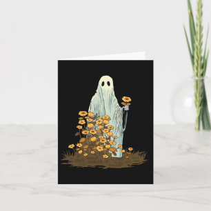 Niedliche Halloween-Geist Spooky Gothic Karte