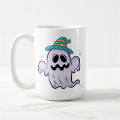 "Niedliche Halloween-Geist-Tasse - Funny Spooky Se Kaffeetasse (Links)