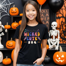 Niedliche Halloween-Geisterkinder T-Shirt