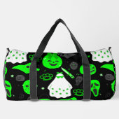 niedliche Halloween-Geistersäure grün Duffle Bag (Rückseite)