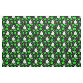 niedliche Halloween-Geistersäure grün Stoff (Fat Quarter (45,7 x 55,9 cm))