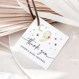 Niedliche Halloween Ghost Baby Dusche Danke Geschenkanhänger