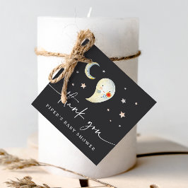 Niedliche Halloween Ghost Baby Dusche Danke Geschenkanhänger