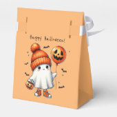 Niedliche Halloween-Ghost-Gefallen-Box Geschenkschachtel (Rückseite)