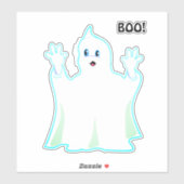 Niedliche Halloween-Ghost-Sticker Aufkleber (Blatt)