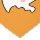 Niedliche Halloween Ghosts Bats personalisieren Tischdecke (Schrägansicht)