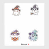 Niedliche Halloween Ghosts Pack Kawaii Spooky Aufkleber (Blatt)