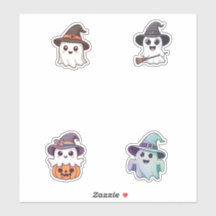 Niedliche Halloween Ghosts Pack Kawaii Spooky