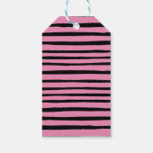 Niedliche Halloween Girls Pink Kinderdusche Danke Geschenkanhänger (Rückseite)