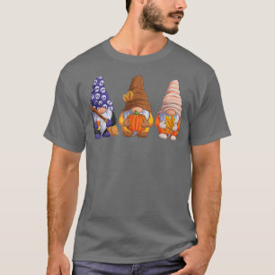 Niedliche Halloween-Gnome Herbstkürme fallen Urlau T-Shirt