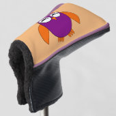 Niedliche Halloween Golf Putter Abdeckung Headcover (3/4 Vorderseite)