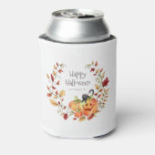 Niedliche Halloween-Herbstblätter Dosenkühler (Kanne Rückseite)