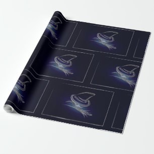 Niedliche Halloween Hexe 2 Geschenkpapier