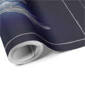 Niedliche Halloween Hexe 2 Geschenkpapier (Rolleneckpunkt)