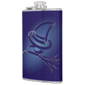 Niedliche Halloween-Hexe Flachmann (Links)