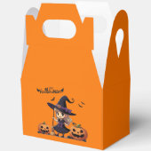Niedliche Halloween-Hexe Geschenkschachtel (Offen)