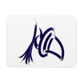 Niedliche Halloween-Hexe Magnet (Horizontal)