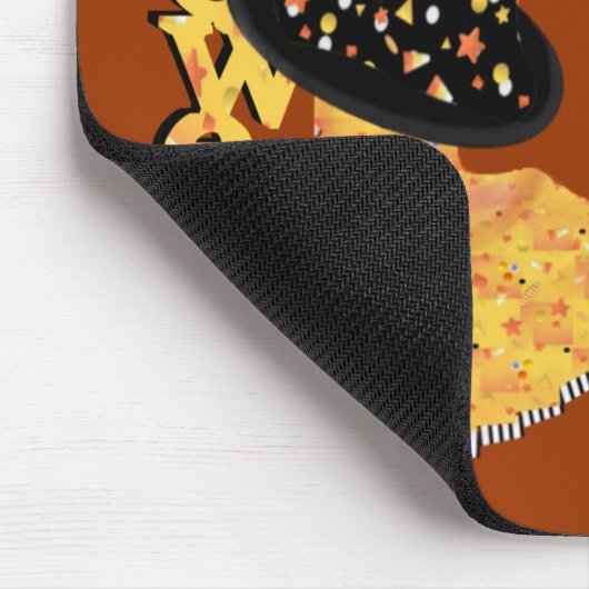 Niedliche Halloween-Hexe Mousepad (Ecke)