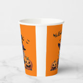 Niedliche Halloween-Hexe Pappbecher (Links)