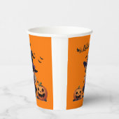 Niedliche Halloween-Hexe Pappbecher (Rechts)
