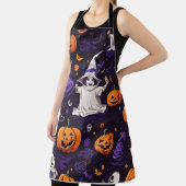 Niedliche Halloween-Hexe Schürze (InSitu)