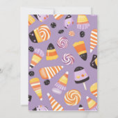 Niedliche Halloween-Hunde Einladung (Rückseite)