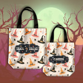 Niedliche Halloween-Huttrick oder -Behandlung Tasche
