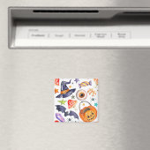 Niedliche Halloween-Illustration Magnet (In Situ (Geschirrspüler))