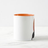 Niedliche Halloween Jack O'Lantern und Crow Tasse (Zentrum)