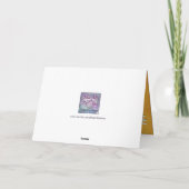 Niedliche Halloween Karte (Rückseite)