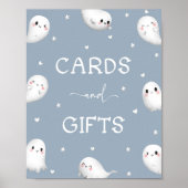 Niedliche Halloween-Karten und Geschenke-Zeichen Poster (Vorne)