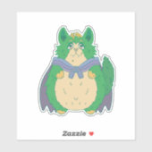 Niedliche Halloween-Katze Aufkleber (Blatt)