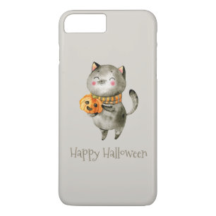 Niedliche Halloween-Katze mit Telefon-Kasten des Case-Mate iPhone Hülle