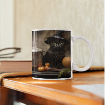 Niedliche Halloween-Katzen 3 Tasse