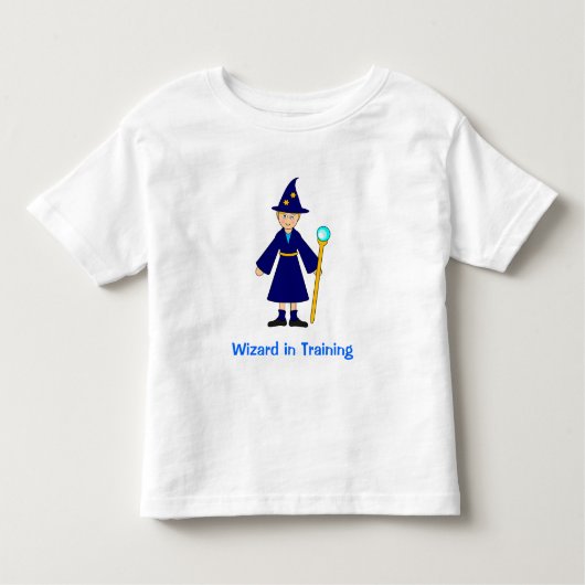 Niedliche Halloween Kids — Kleiner Zauberer Kleinkind T-shirt (Vorderseite)