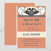 Niedliche Halloween-Kinderdusche Einladung (Vorne/Hinten)