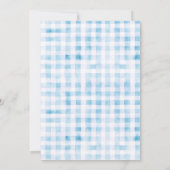 Niedliche Halloween-Kinderdusche Einladung (Rückseite)