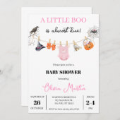 Niedliche Halloween-Kinderdusche Einladung (Vorne/Hinten)