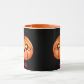 Niedliche Halloween-Kürbislaterne Tasse (Zentrum)