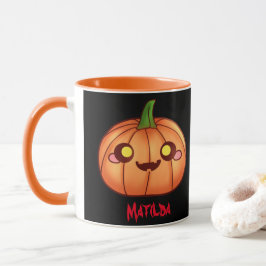 Niedliche Halloween-Kürbislaterne Tasse