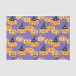 NIEDLICHE HALLOWEEN KÜRBISLATERNEN PUMPKINS SEIDENPAPIER