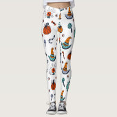 Niedliche Halloween-Leggings Leggings (Vorderseite)